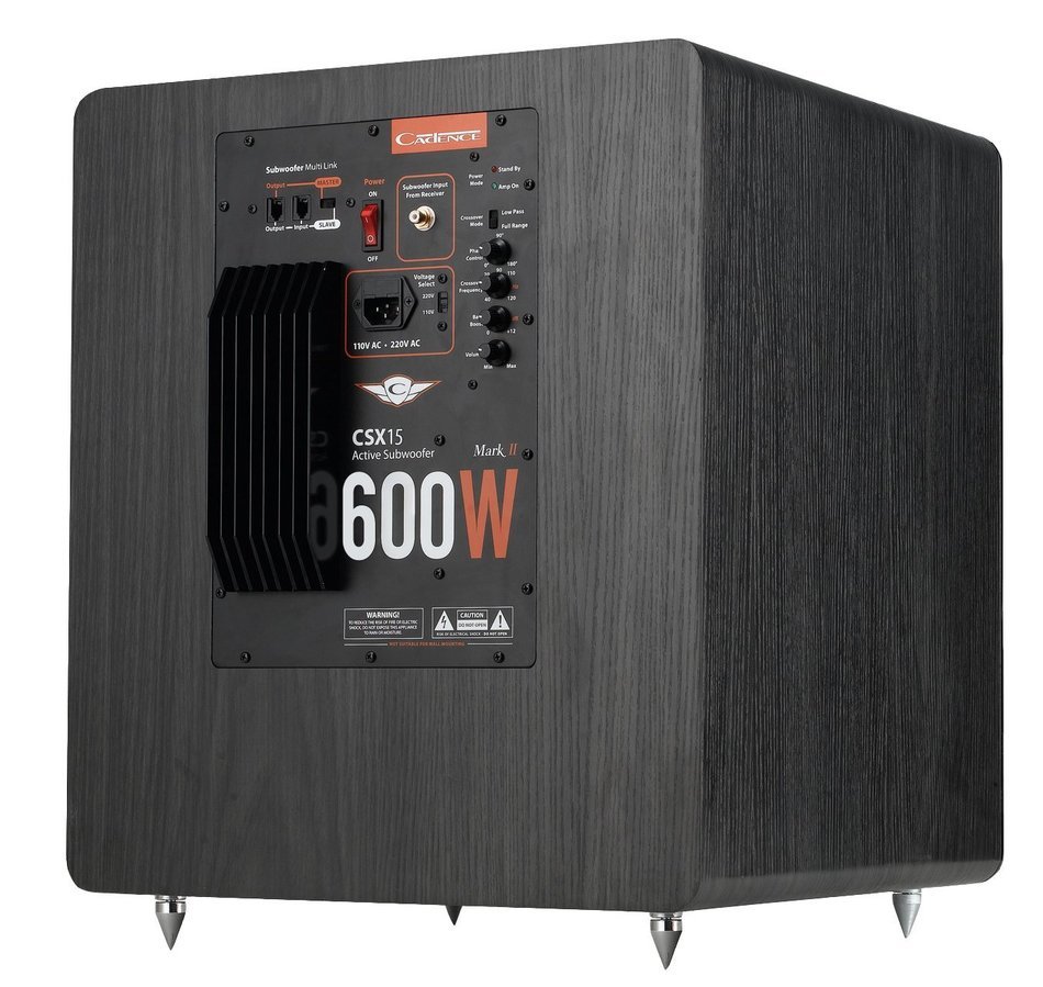 CSX-15 Mark II Active Powered 600 Watt Subwoofer
