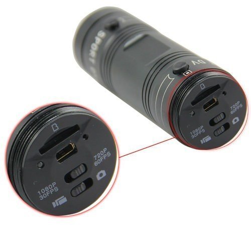 Waterproof Mini Full Hd 1080p Sport Helmet Bike Camera Dv Action DVR Video Cam N6