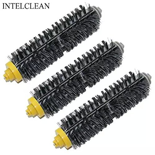 INTELCLEAN Accessories For Bristle Brush for iRobot Roomba 600 700 Series(3 Pack) N2