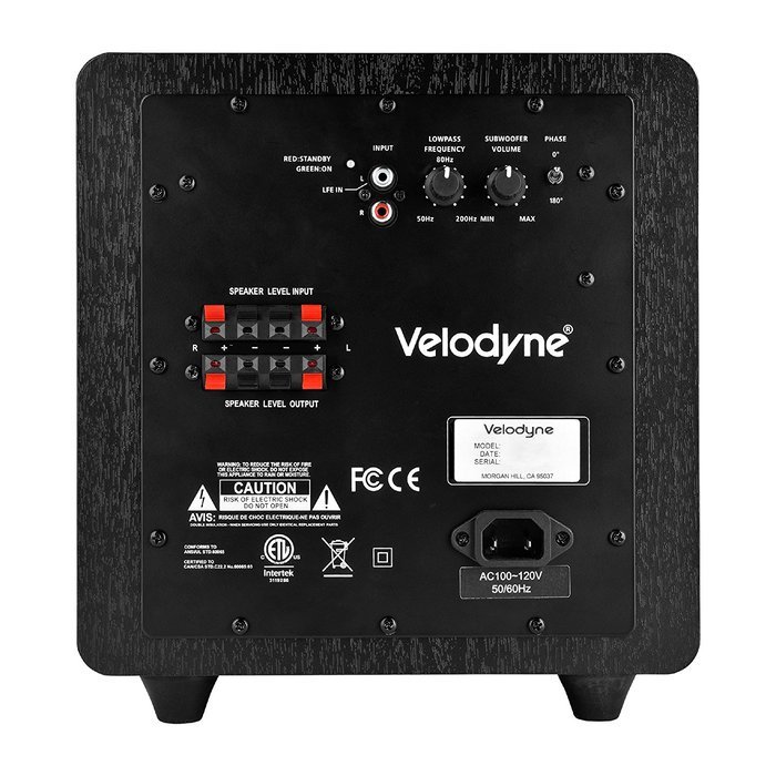 Velodyne Impact-Mini Powered Subwoofer - Small (White) (Discontinued by Manufacturer)