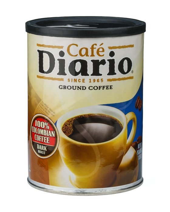 Caf&eacute; Diario Ground Coffee, Decaffeinated, 11 Ounce N6
