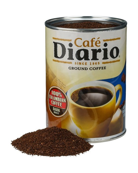 Caf&eacute; Diario Ground Coffee, Decaffeinated, 11 Ounce N7