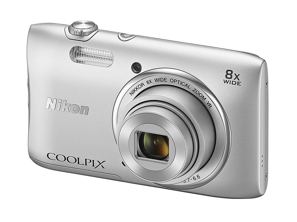 Nikon COOLPIX S3600 20.1 MP Digital Camera with 8x Zoom NIKKOR Lens and 720p HD Video (Red) (Discontinued by Manufacturer) N8