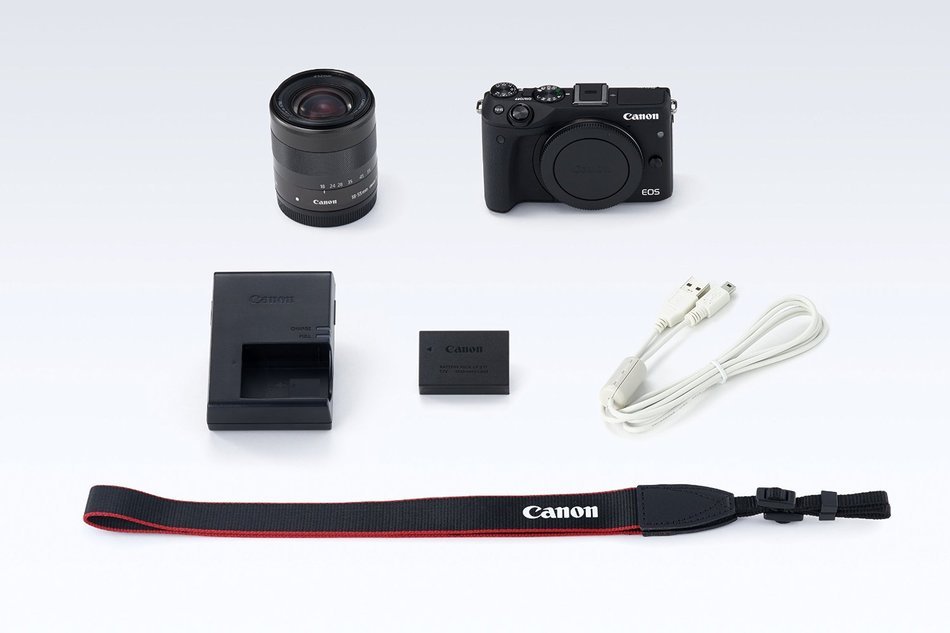 Canon EOS M3 Mirrorless Camera Kit with EF-M 18-55mm Image Stabilization (IS) STM and EF-M 55-200mm Image Stabilization... N19