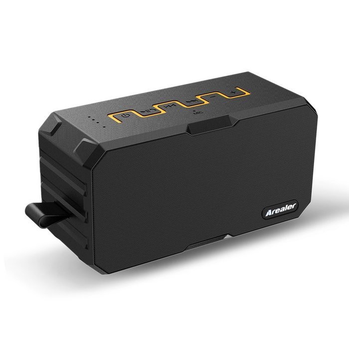 Waterproof Sport Speaker, Arealer Climber Bluetooth Portable Wireless Speaker, Strong Bass Built in 2600mAh Emergency... N4