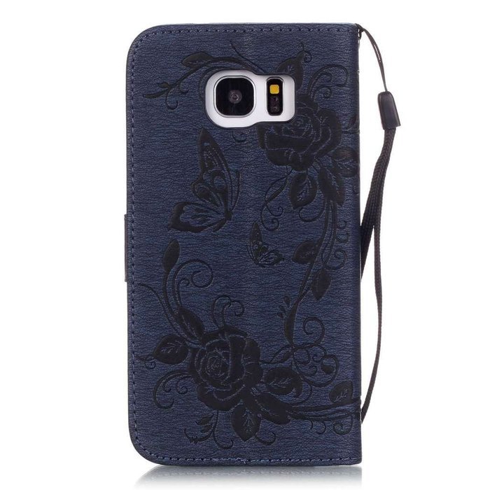 Samsung Galaxy S7 Edge Case, UNEXTATI Wallet Case for Samsung Galaxy S7 Edge, PU Leather Case with Wrist strap... N377