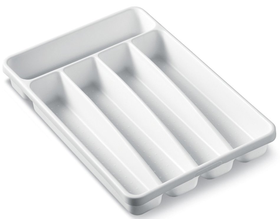 GHMZ Silverware Tray 12.9"*9"*1.8",White