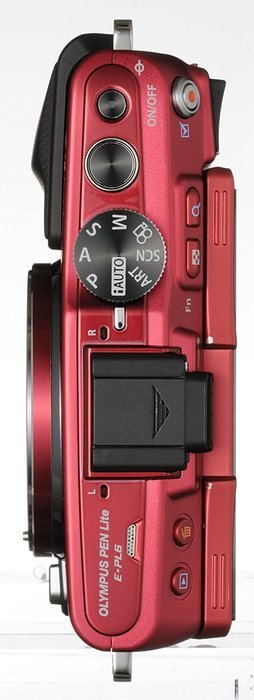 Olympus Mirrorless SLR E-PL6 Body Only (Red) - International Version N61