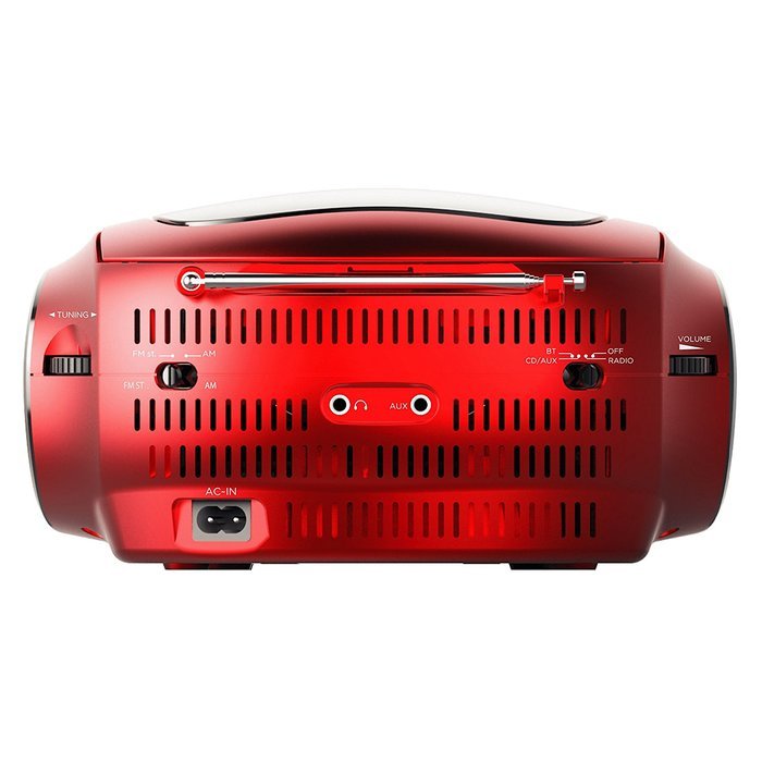 Ematic EBB9224BK CD Bluetooth Boombox (Black) N6