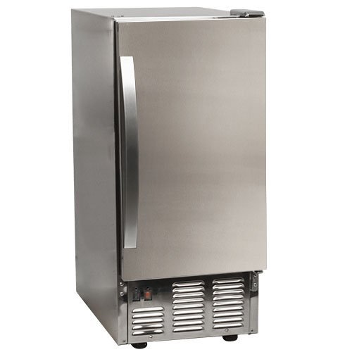 EdgeStar Outdoor Undercounter Clear Ice Maker - Stainless Steel