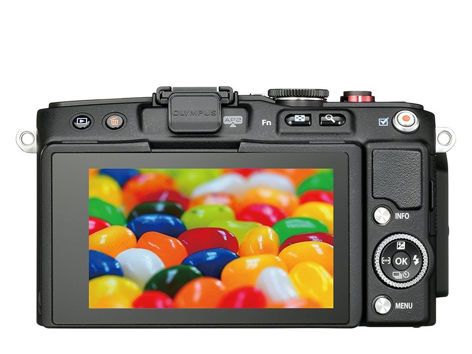 Olympus Mirrorless SLR E-PL6 Body Only (Red) - International Version N67