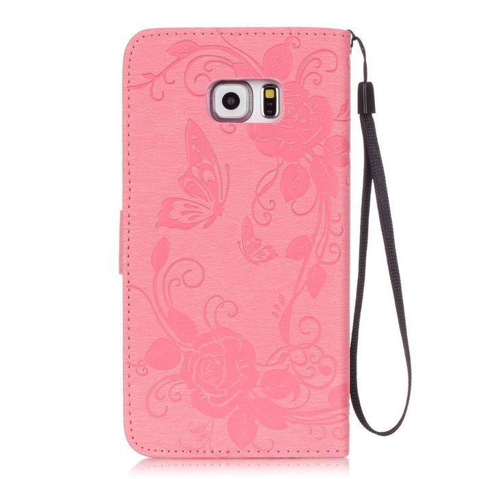 Samsung Galaxy S7 Edge Case, UNEXTATI Wallet Case for Samsung Galaxy S7 Edge, PU Leather Case with Wrist strap... N390
