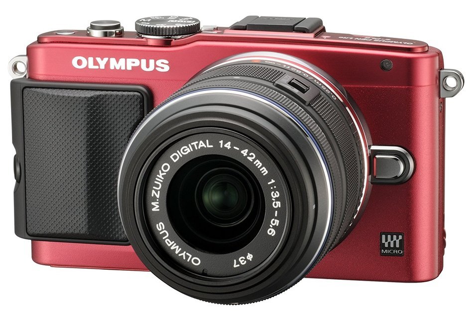 Olympus Mirrorless SLR E-PL6 Body Only (Red) - International Version N72