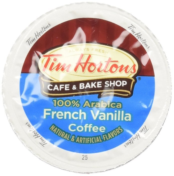 Tim Hortons French Vanilla Coffee 72 Count N6