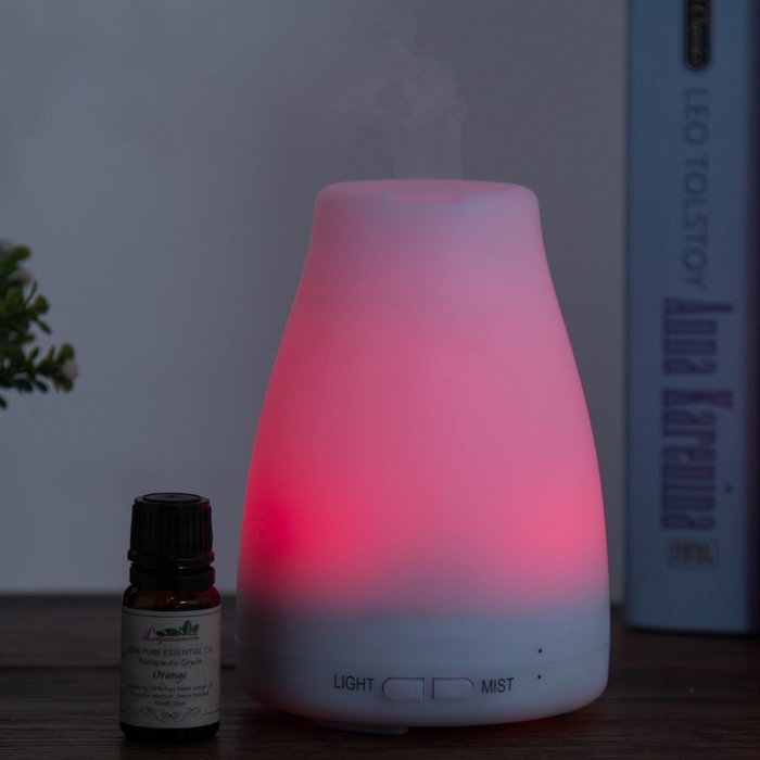 E-Diffuser Smart Aroma Essential Oil Diffuser&ndash; Bluetooth App Control Ultrasonic Cool Mist Humidifier with Timer... N8