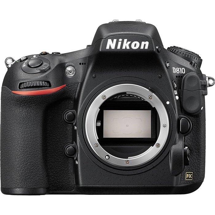 Nikon D810 Digital SLR Camera Body with 64GB Card + Battery & Charger + Case + GPS Adapter + Kit N4