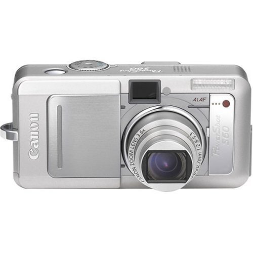 Canon Powershot S60 5MP Digital Camera with 3.6x Optical Zoom