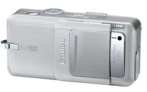 Canon Powershot S60 5MP Digital Camera with 3.6x Optical Zoom N2