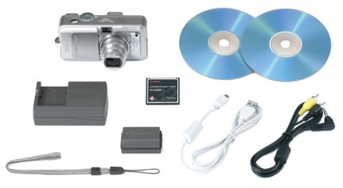 Canon Powershot S60 5MP Digital Camera with 3.6x Optical Zoom N4