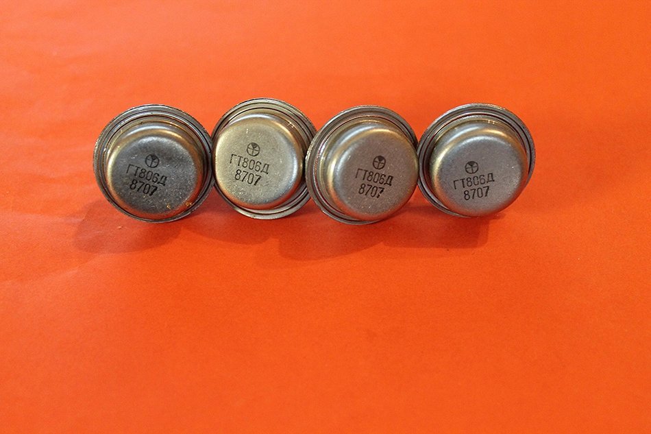 Transistors Germanium GT806D analogue AU110 USSR 2 pcs