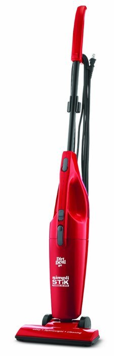 Dirt Devil Vacuum Cleaner Simpli-Stik Lightweight Bagless Corded Stick and Handheld Vacuum SD20000RED N10
