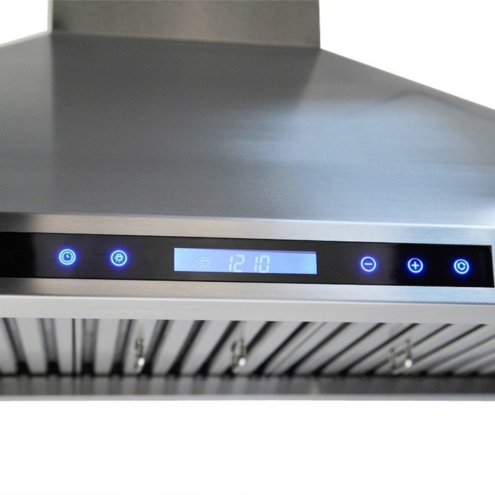 CAVALIERE 36" Wall Mounted Stainless Steel Kitchen Range Hood w/Remote Control 900 CFM AP238-PS31-36 N2
