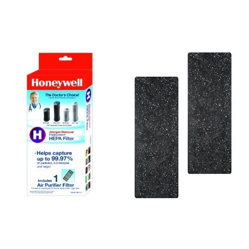 Honeywell True HEPA Air Purifier Replacement Filter, HRF-H1/Filter (H) & Honeywell Odor-Reducing Air Purifier...