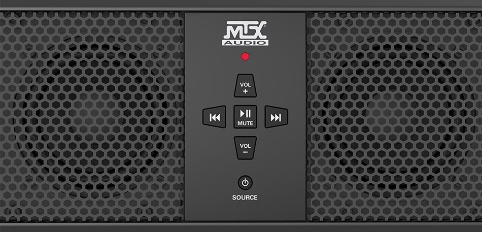 Honda Pioneer 700 2014+ MUD6SPBT 6 Speaker Sound Bar by MTX Audio