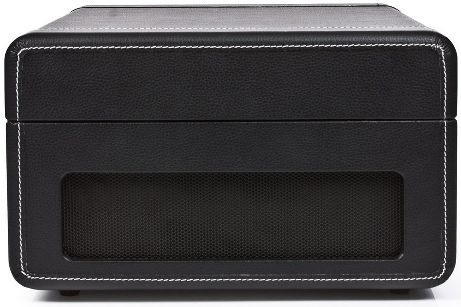 Crosley CR6250A-BK Keepsake Deluxe Portable and Adjustable USB Turntable with Built-in Preamp, Black N3