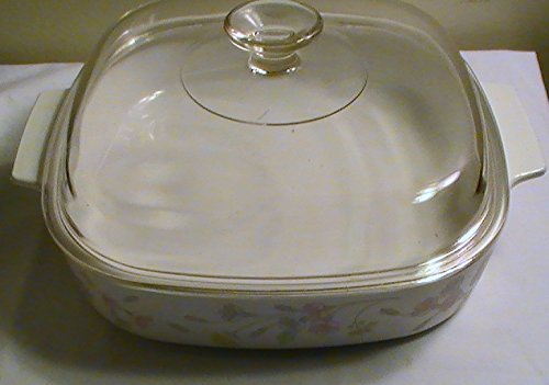 Corning Pastel Bouquet 2.5 Qt. Casserole with Lid N2