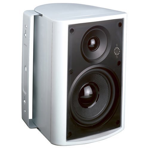 Endeavor 5.25 In. In/Outdoor Speaker 2-Way Poly Woofer, 70-100 Volt, 8 ohms (Single), Black (IO-570-B)