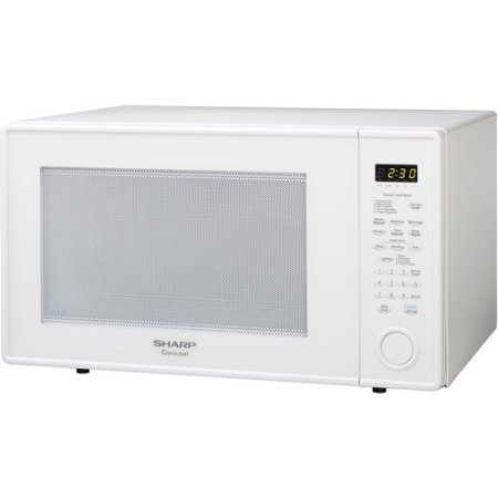 Sharp R659YW Carousel 2.2 cu ft 1200W Countertop Microwave Oven /Color: White