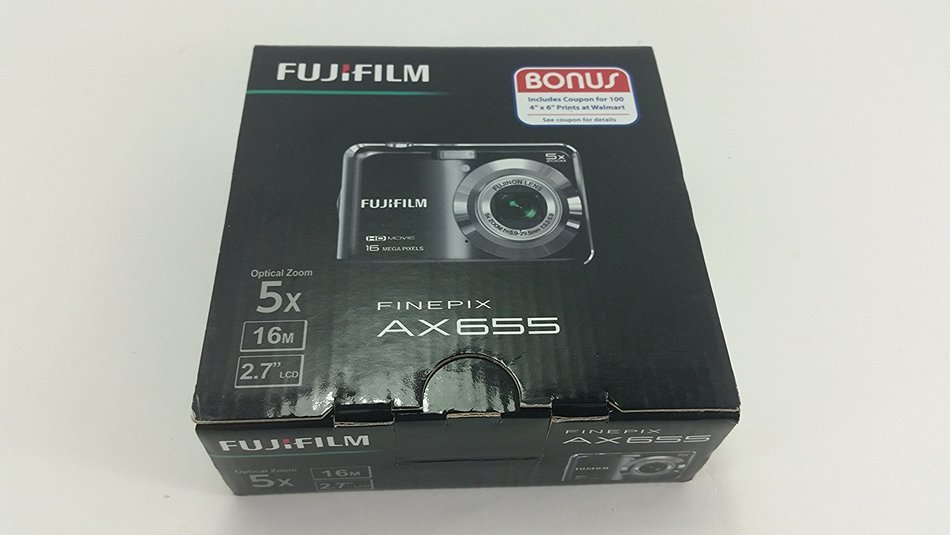FujiFilm FinePix AX655 16MP Digital Camera w/5x Optical Zoom N5