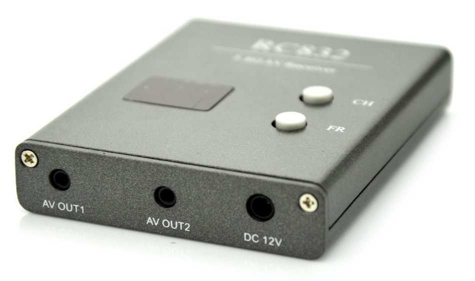 FPV 5.8G 5.8GHz 32 Channels RC832 Receiver With A/V and Power Cables by Atomic Market N2