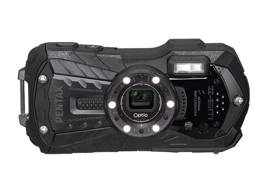 Pentax Optio WG-2 Digital Camera, Black (Discontinued by Manufacturer) N8