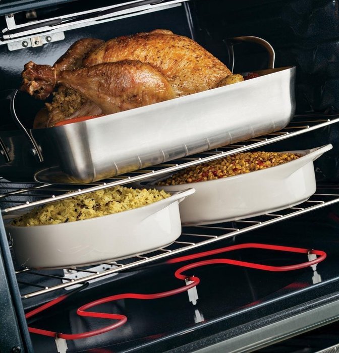 GE GIDDS-MS-JBS04WH 30" 5 cu. ft. Free-Standing Electric Range, White