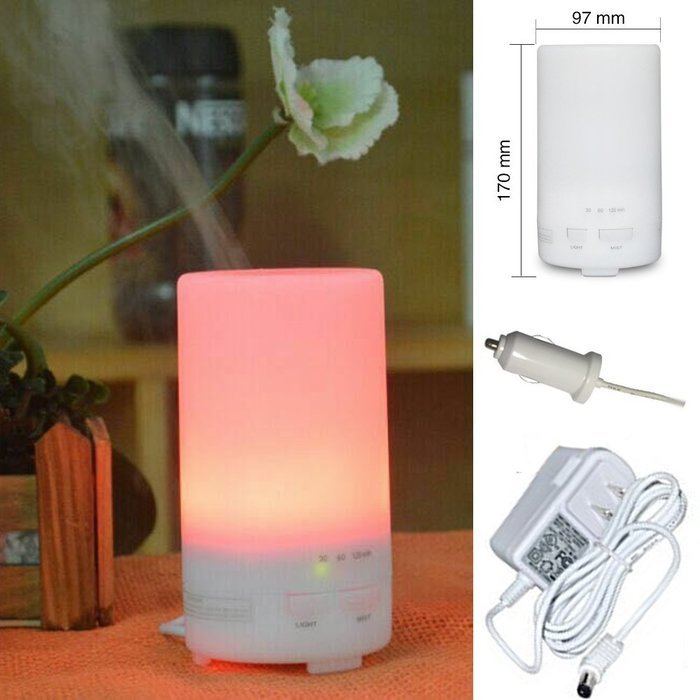 ACCENTORY Home Air Humidifier Aromatherapy Essential Oil Diffuser with ...