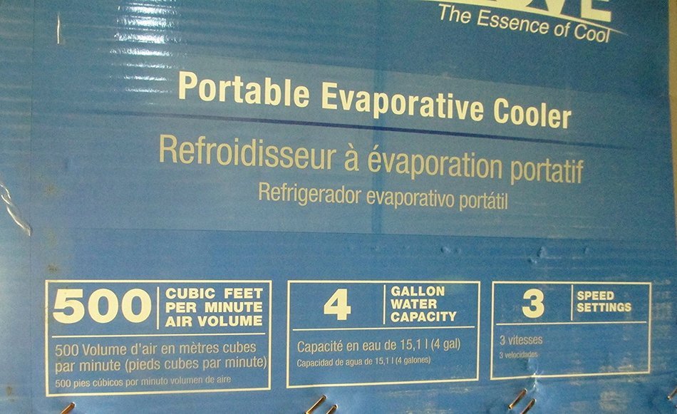 Arctic Cove Evc500 Portable Evaporative Cooler N2