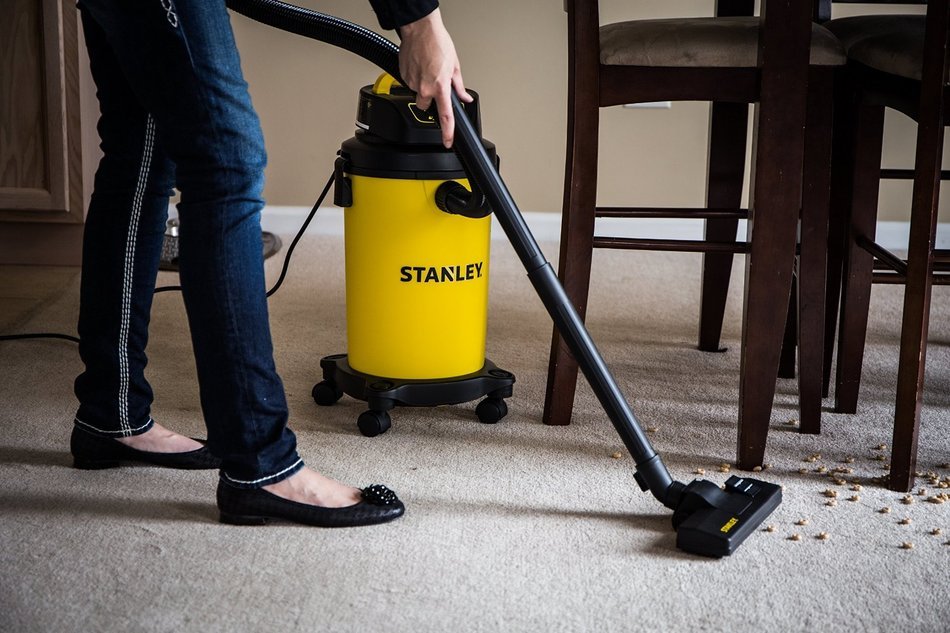 Stanley Wet/Dry Vacuum, 1 Gallon, 12-Volt DC N15
