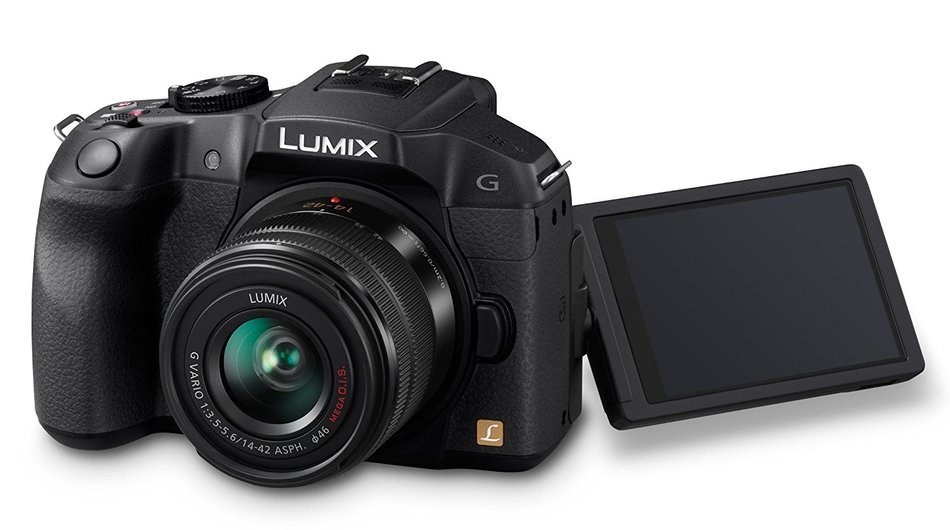 Panasonic Lumix G Series DMC-G6KK Mirrorless Digital Camera with 14-42mm II Lens Kit (Black) N4