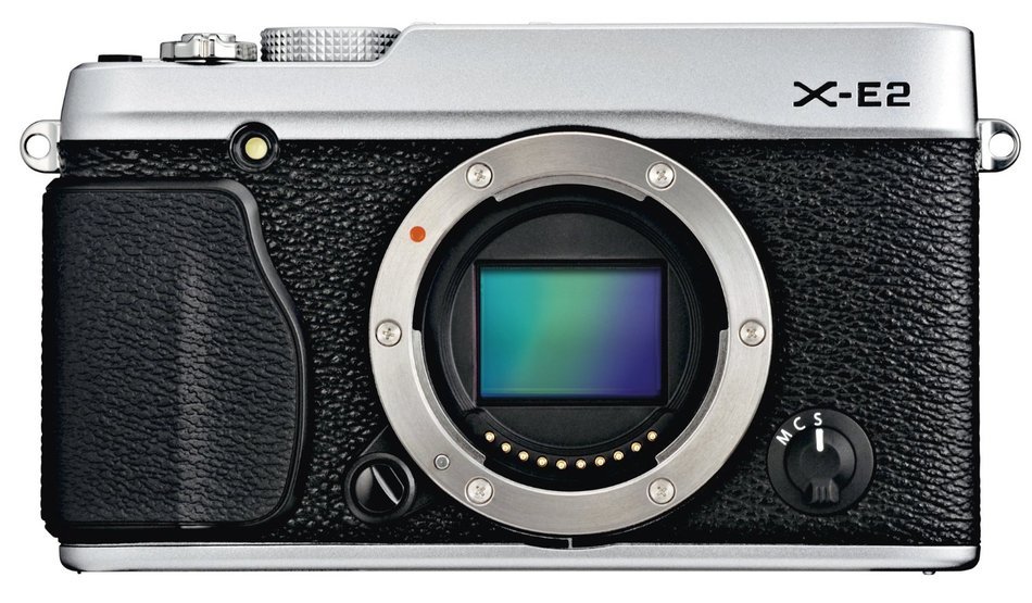 Fujifilm X-E2 16.3 MP Mirrorless Digital Camera with 3.0-Inch LCD - Body Only (Silver) N13