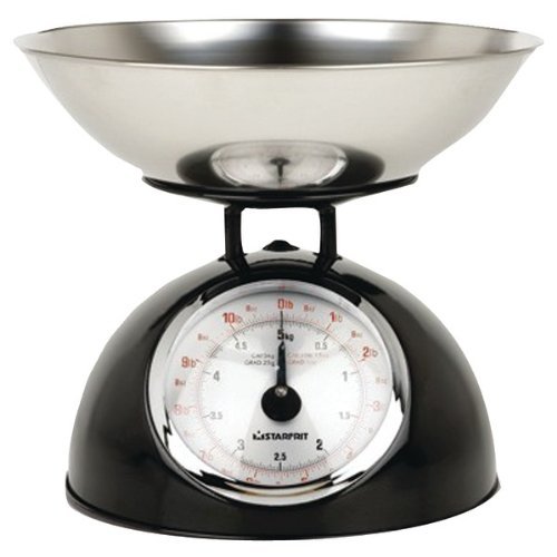New STARFRIT 93004-002-0000 11lb-Capacity Kitchen Scale with Stainless Steel Bowl