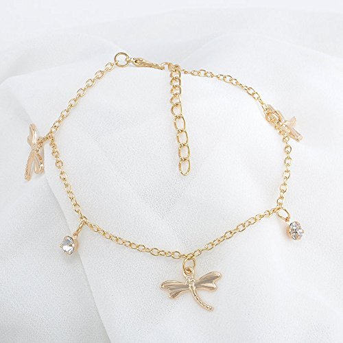 Sexy Women Gold Chain Ankle Anklet Bracelet Barefoot Sandal Beach Foot Jewelry N3