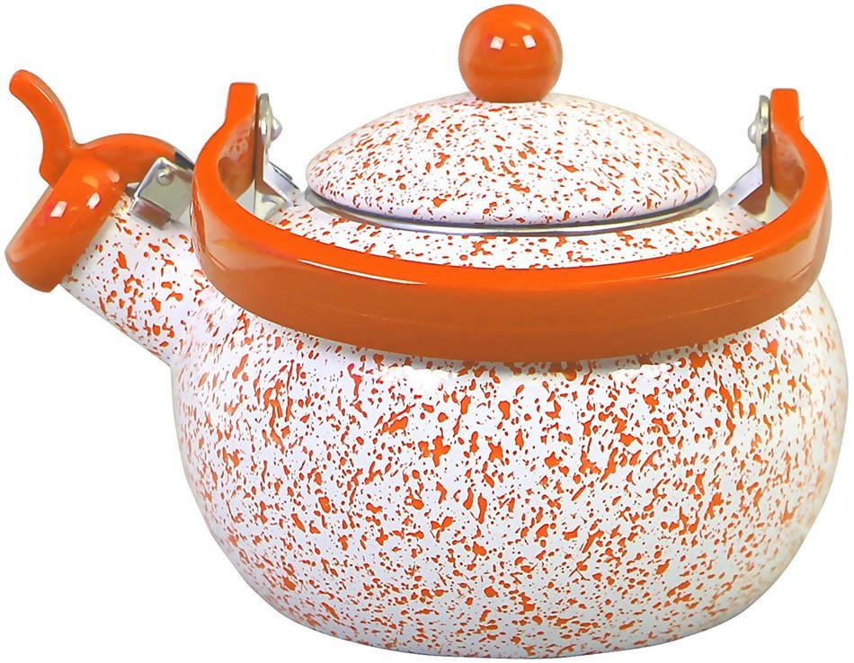 Calypso Basics 36950 Whistling Teakettle, Orange N2
