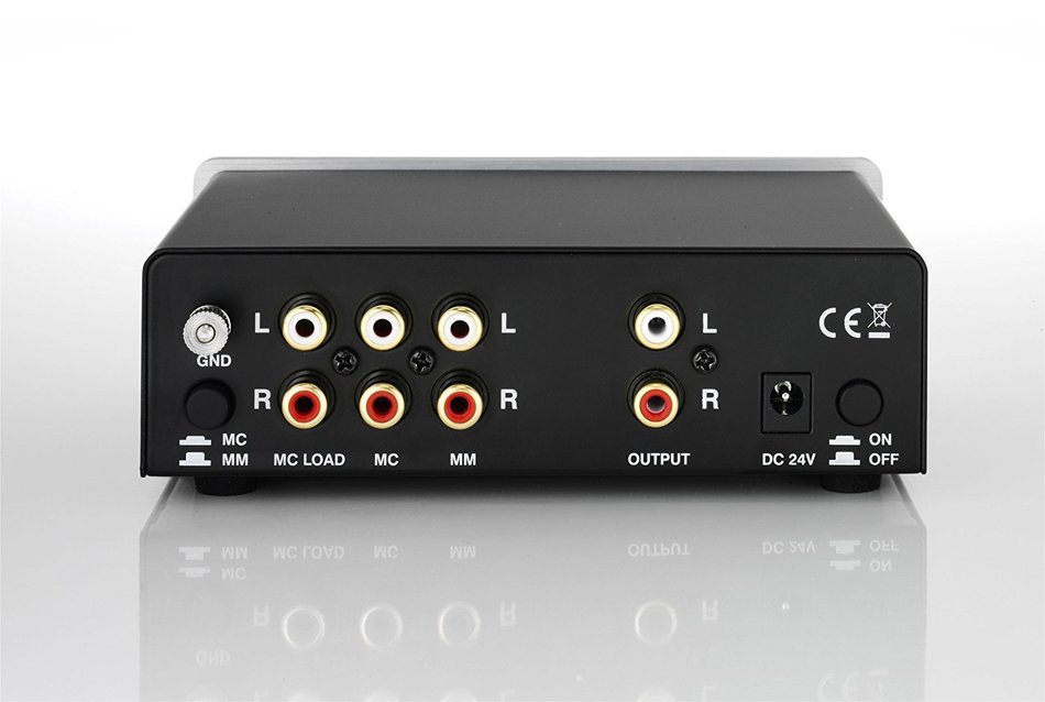 Thorens MM-08-SL Equalizing Preamplifier Phono MM/MC - Silver