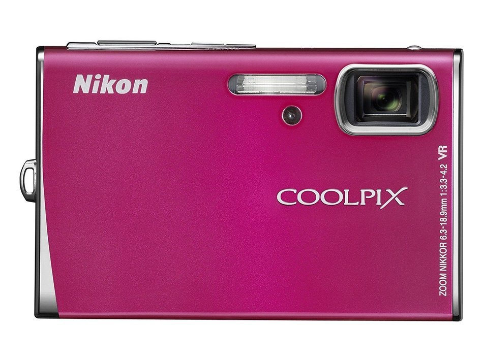 Nikon Coolpix S51 8.1MP Digital Camera with 3x Optical Vibration Reduction Zoom (Red)