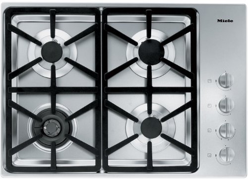 Miele : KM3464G 30 Stainless Steel Gas Cooktop