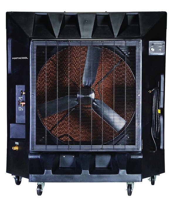 Portacool PAC2K36HPVS 36-Inch Portable Evaporative Cooler, 10100 CFM, 2600 Square Foot Cooling Capacity, Variable... N2