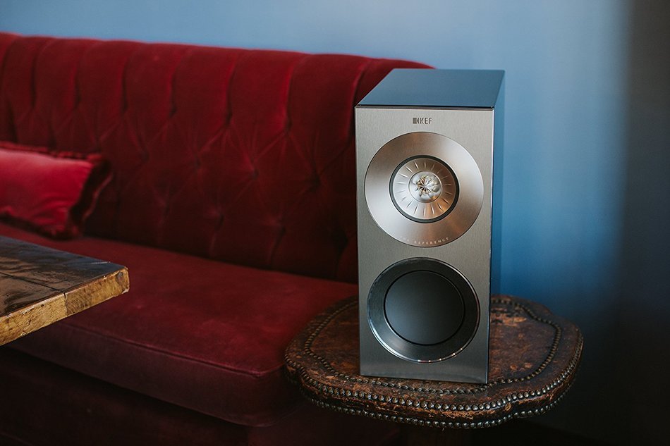 KEF REFERENCE 1 Bookshelf Loudspeaker - Satin Walnut (Pair) N2