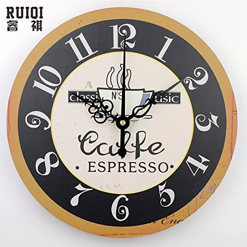 Fashion coffee wall clocks absolutely silent wall clock home decor unique kitchen wall clock modern design